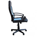 POLTRONA DA GAMING UNCHARTED BLU E NERA. Dimensioni: Cm 61 x 65 x 104-113.5 h.