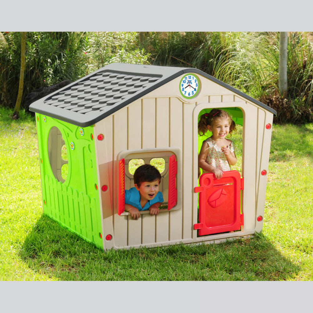 CASETTA VILLAGE. Dimensioni: cm 140 x 108 x 115 h. Arredo Giardino