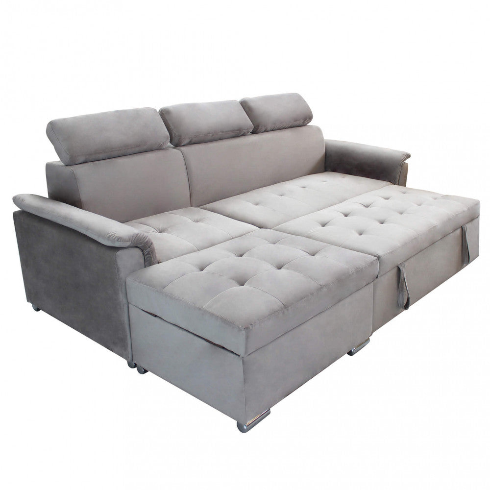 DIVANO LETTO DERRICK. Dimensioni: D.86x62/88x43/84/DL.148x88x84.