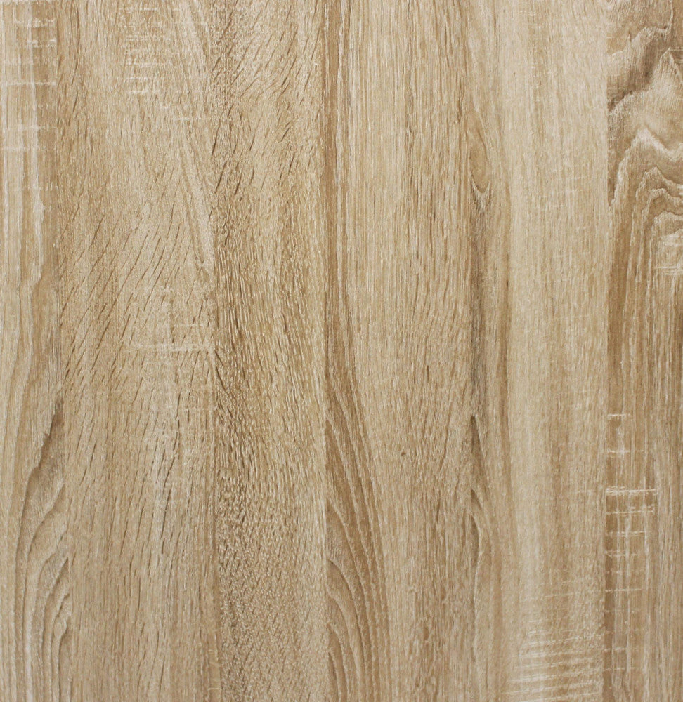 ELTON WHITE AND NATURAL CABINET. Melamine cabinet with 3 natural doors, white or dark grey frame. Dimensions: 150 x 39.5 x 75 h.