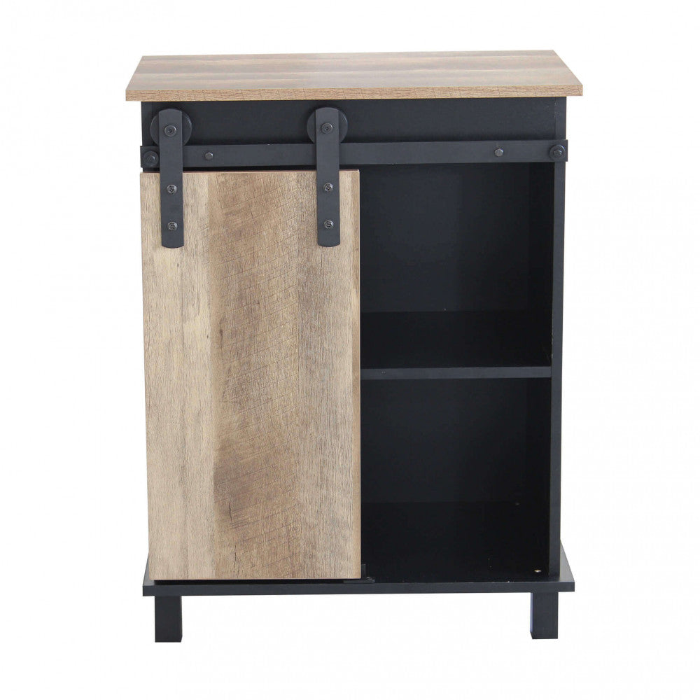 MOBILE IN LEGNO E FERRO XAVIER. Mobile con 1 anta scorrevole in legno Dimensioni: cm 60 x 40 x 78 h.