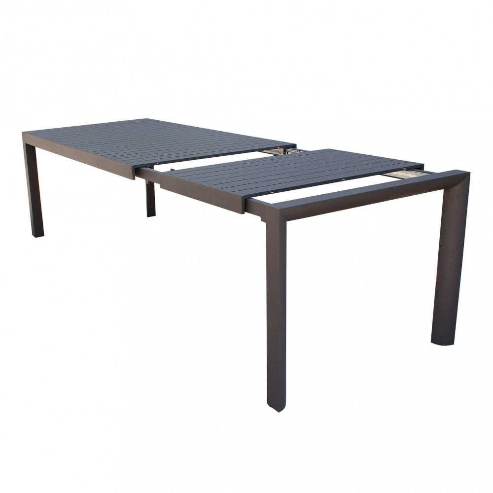 TAVOLO HOUSTON 225/300 X 100. Struttura in allumino ANTRACITE o TAUPE o BIANCO Dimensioni: cm 225/300 x 100 x 75 h. Arredo Giardino