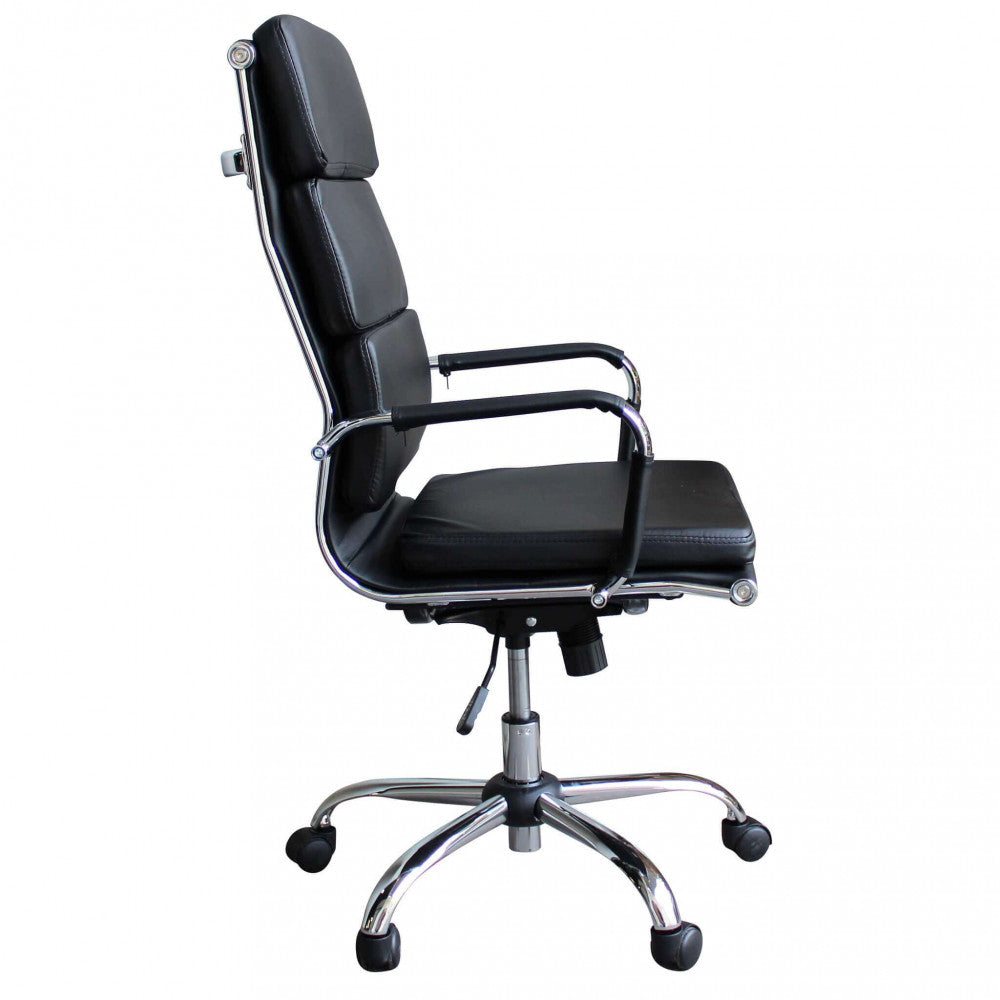 POLTRONA DA UFFICIO DOLLY. Dimensioni: Cm 55,5 x 63,5 x 109-117 h.