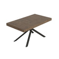 Tavolo allungabile 80x160/244 cm Garda noce gambe antracite