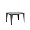 Tavolo allungabile 90x120/224 cm Marcon Evolution Cemento telaio Antracite
