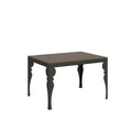 Tavolo allungabile 90x120/224 cm Mira Evolution Noce telaio Antracite