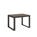 Tavolo allungabile 90x120/380 cm Pieve Evolution Noce telaio Antracite
