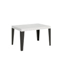 Tavolo allungabile 90x120/224 cm Marcon Bianco Frassino telaio Antracite