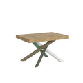 Tavolo allungabile 90x130/390 cm Affi Quercia Natura telaio 4/A