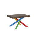 Tavolo allungabile 90x120/224 cm Affi Noce telaio 4/B