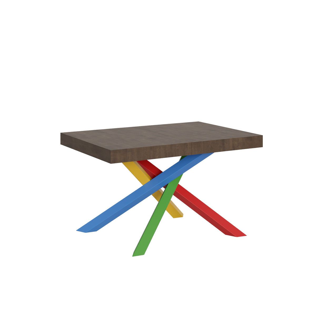 Tavolo allungabile 90x120/224 cm Affi Noce telaio 4/B