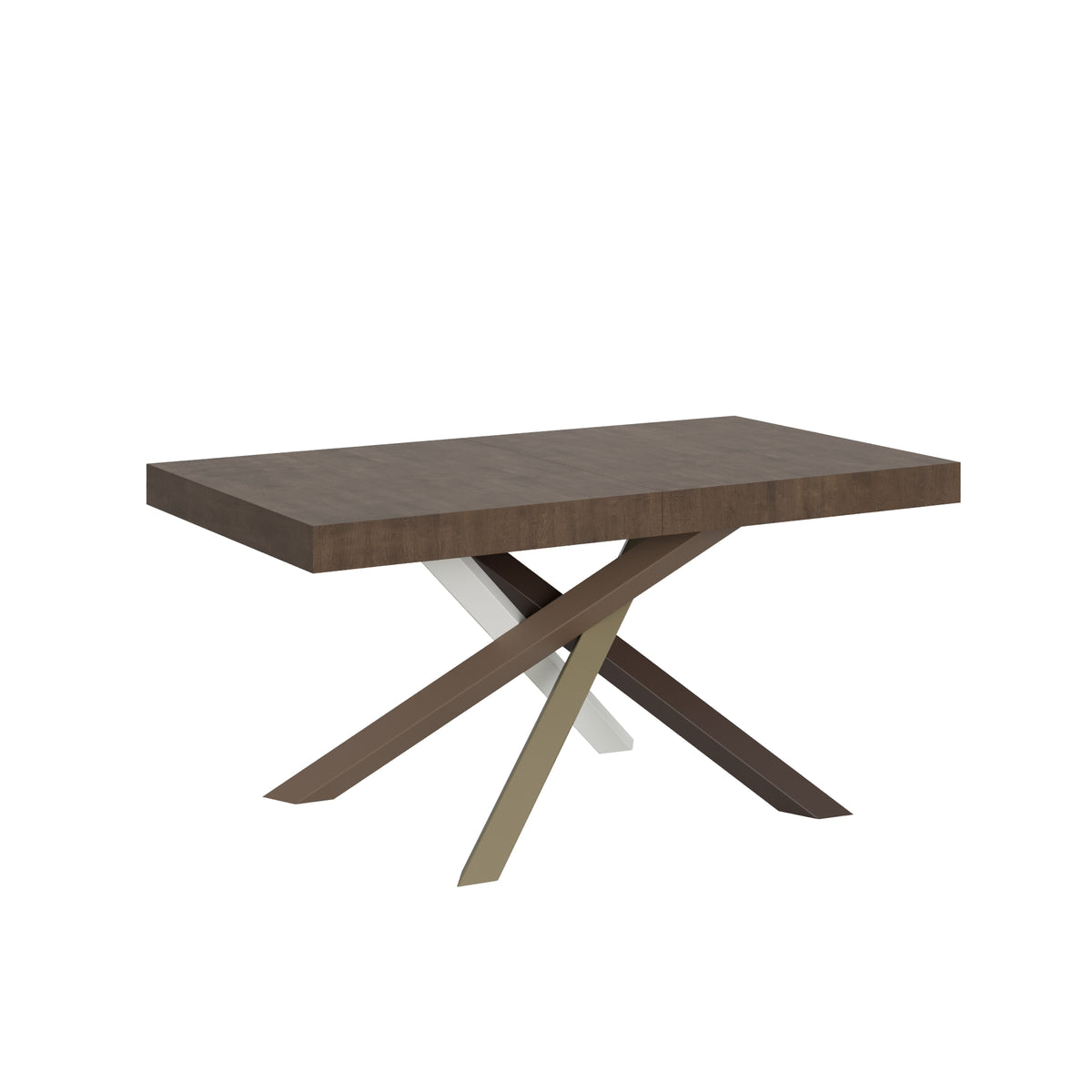 Tavolo allungabile 90x160/420 cm Affi Noce telaio 4/C