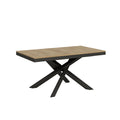 Tavolo allungabile 90x160/264 cm Affi Evolution Quercia Natura telaio Antracite