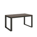 Tavolo allungabile 90x160/420 cm Pieve Evolution Noce telaio Antracite