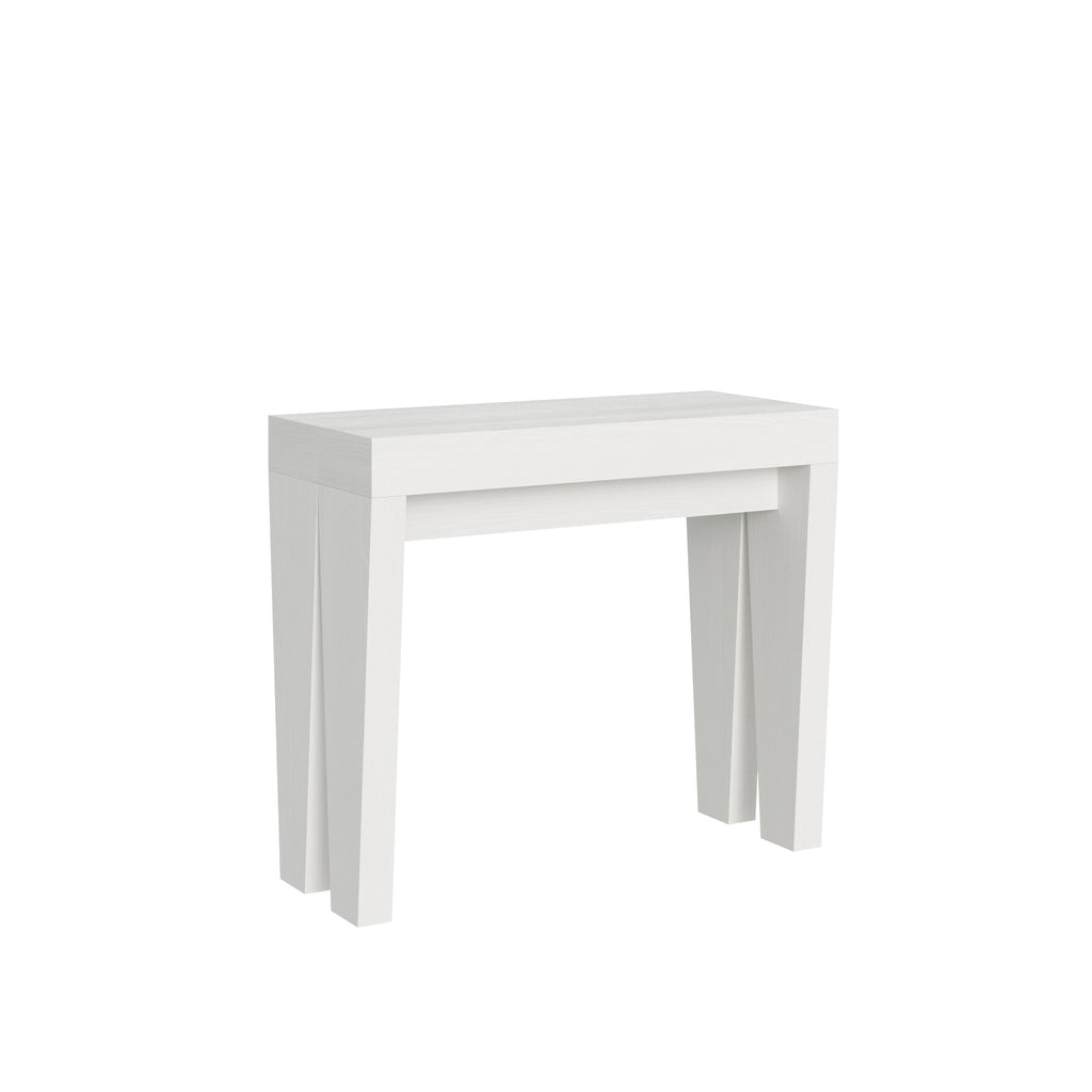 Consolle allungabile 90x40/300 cm Scorzè Bianco Frassino