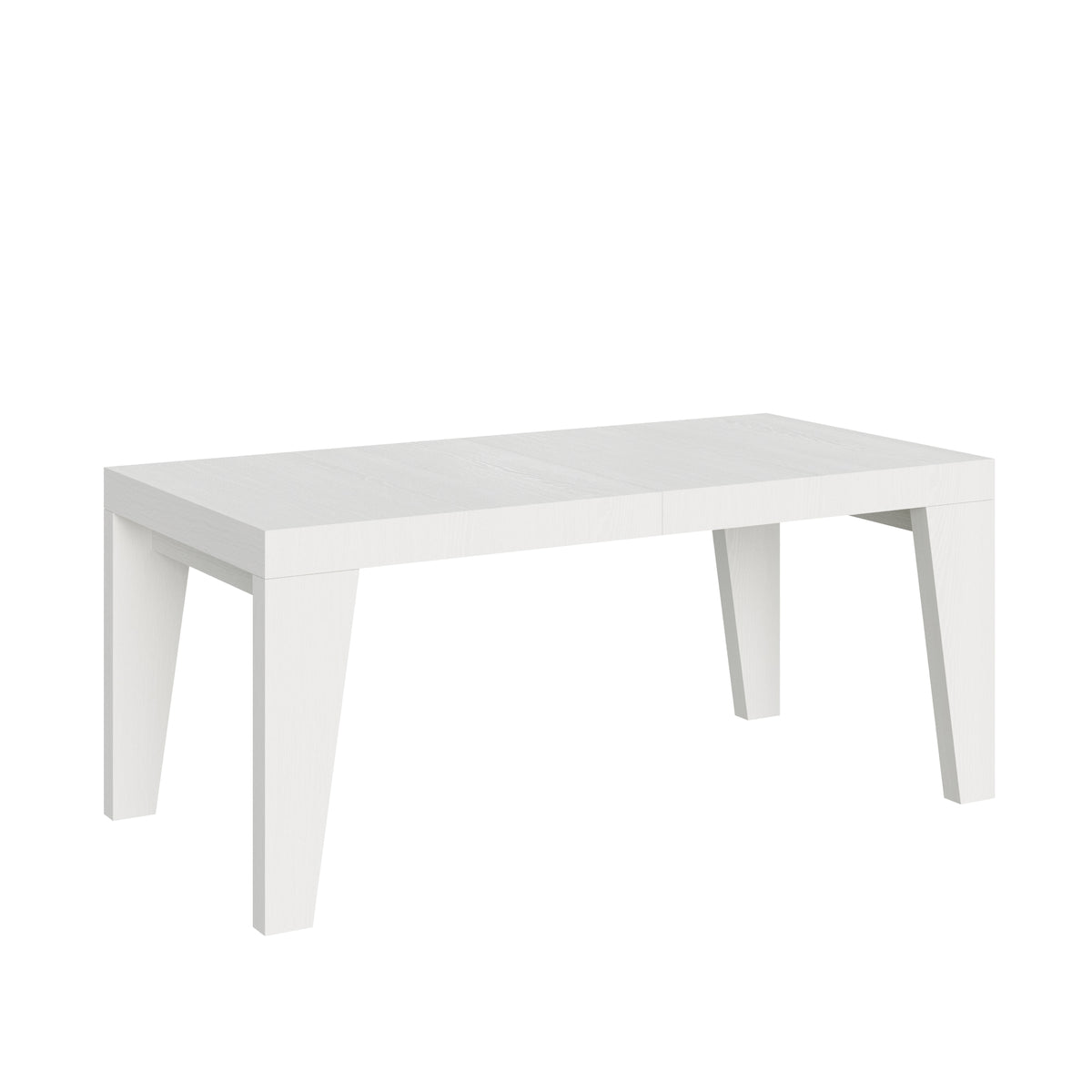 Tavolo allungabile 90x180/284 cm Salzano Bianco Frassino