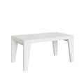 Tavolo allungabile 90x160/420 cm Salzano Bianco Frassino