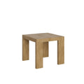 Tavolo allungabile 90x90/246 cm Pianiga Quercia Natura