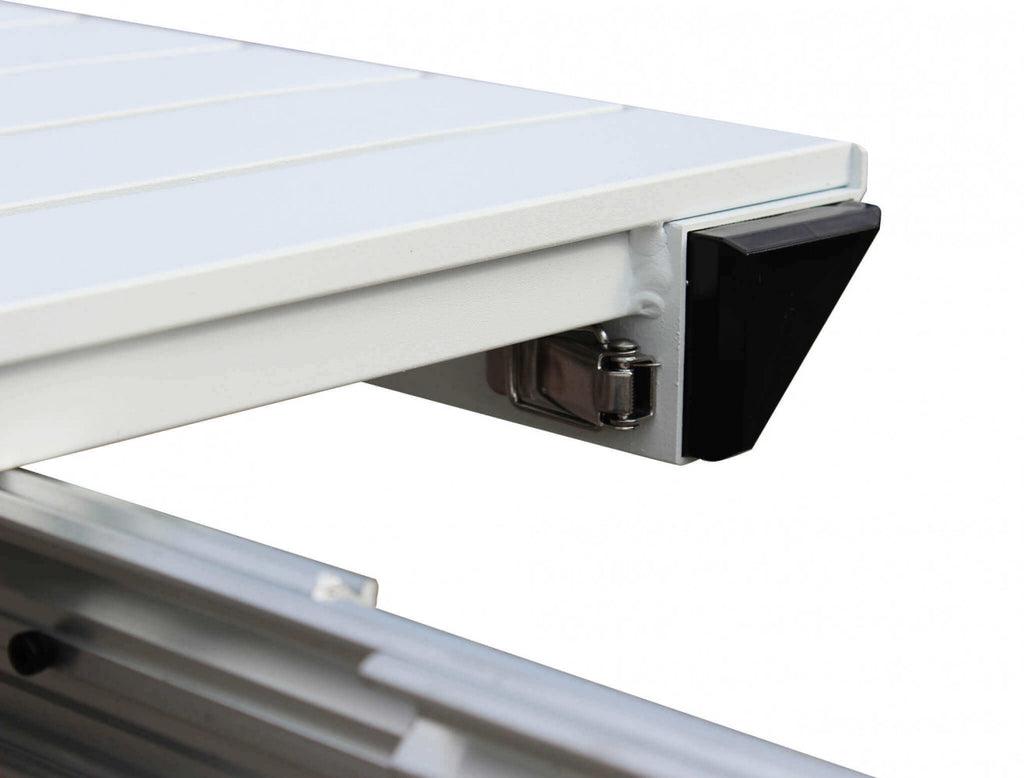 CONSOLLE 85 X 51,50/104/156/208/260. Struttura in alluminio verniciato BIANCO o ANTRACITE Dimensioni: cm 100 x 51,50/104/156/208/260 x 74 h.