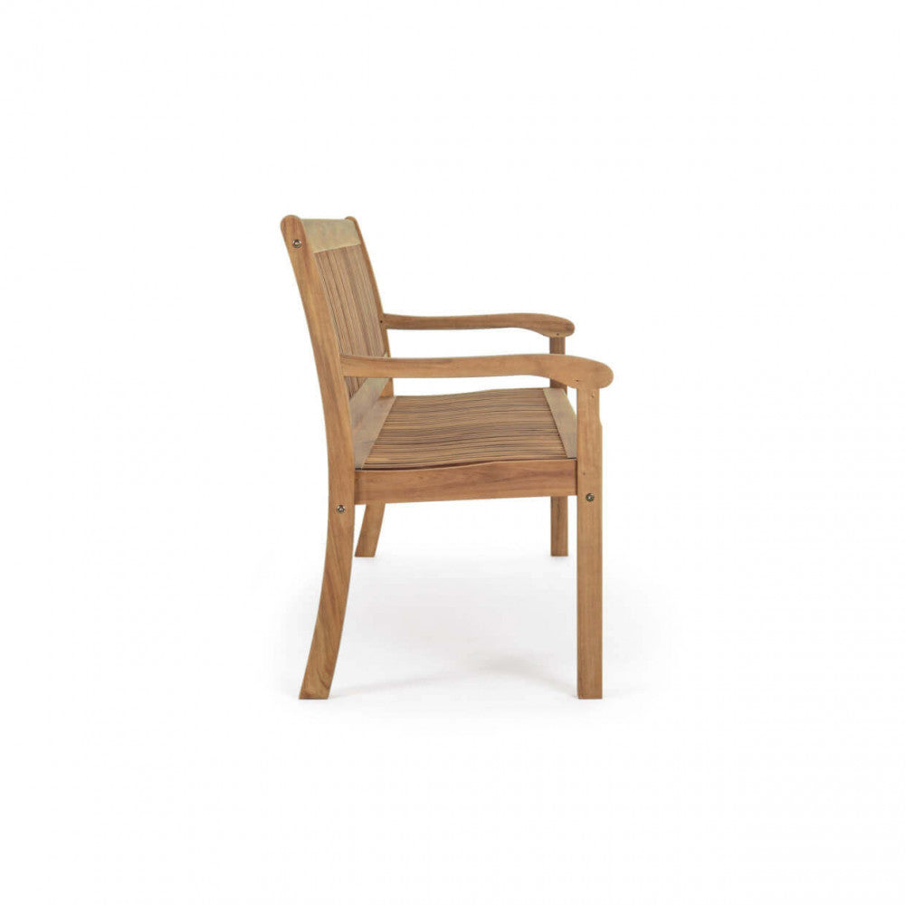 PANCA NITTA 2 P. Legno di Acacia massiccio Dimensioni: cm 120 x 62 x 88 h. Arredo Giardino
