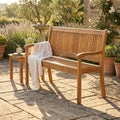 PANCA NITTA 2 P. Legno di Acacia massiccio Dimensioni: cm 120 x 62 x 88 h. Arredo Giardino