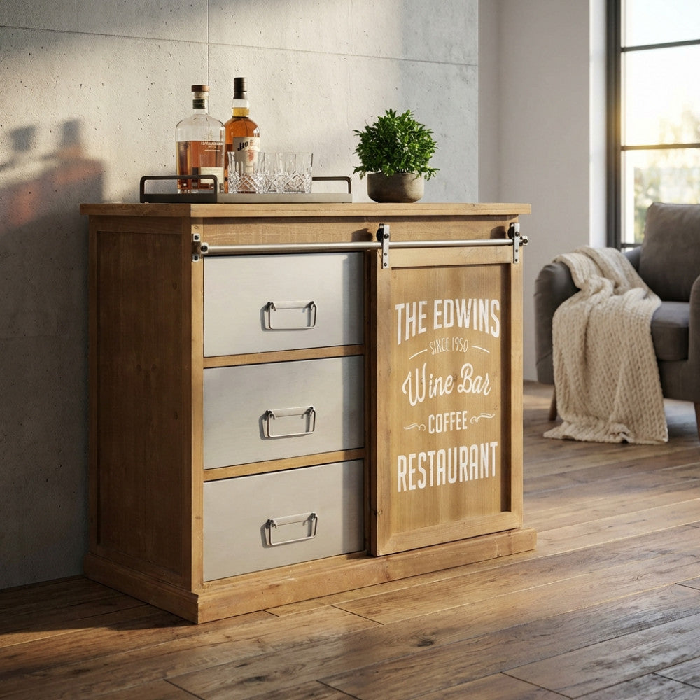 MOBILE ELLERY. Dimensioni: cm 89 x 42,5 x 76,8 h.