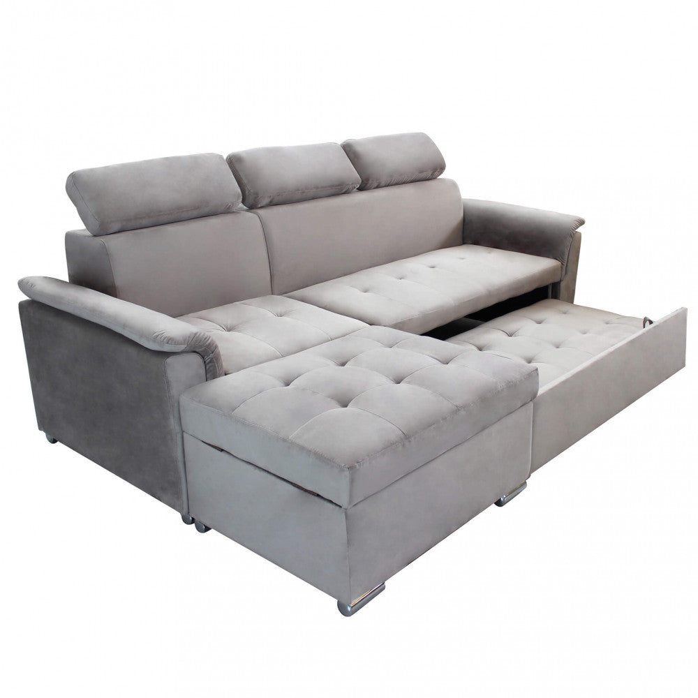 DIVANO LETTO DERRICK. Dimensioni: D.86x62/88x43/84/DL.148x88x84.