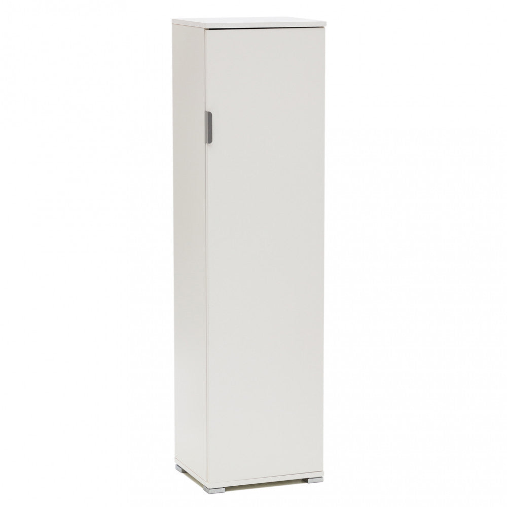 PORTASCOPE BIANCO. Dimensioni: cm 40 x 33 x 151 h.
