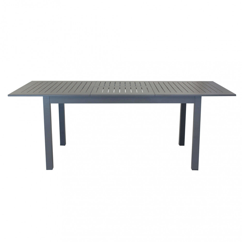 TAVOLO CUBA ALLUNGABILE 150/210 X 90. Struttura in alluminio verniciato BIANCO o TAUPE o TORTORA o ANTRACITE Dimensioni: cm 150/210 x 90 x 75 h. Arredo Giardino