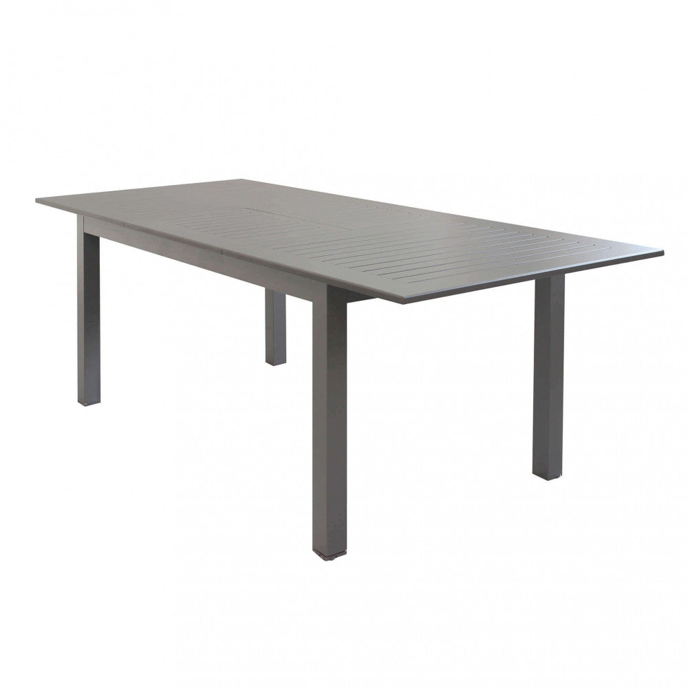 TAVOLO CUBA ALLUNGABILE 150/210 X 90. Struttura in alluminio verniciato BIANCO o TAUPE o TORTORA o ANTRACITE Dimensioni: cm 150/210 x 90 x 75 h. Arredo Giardino