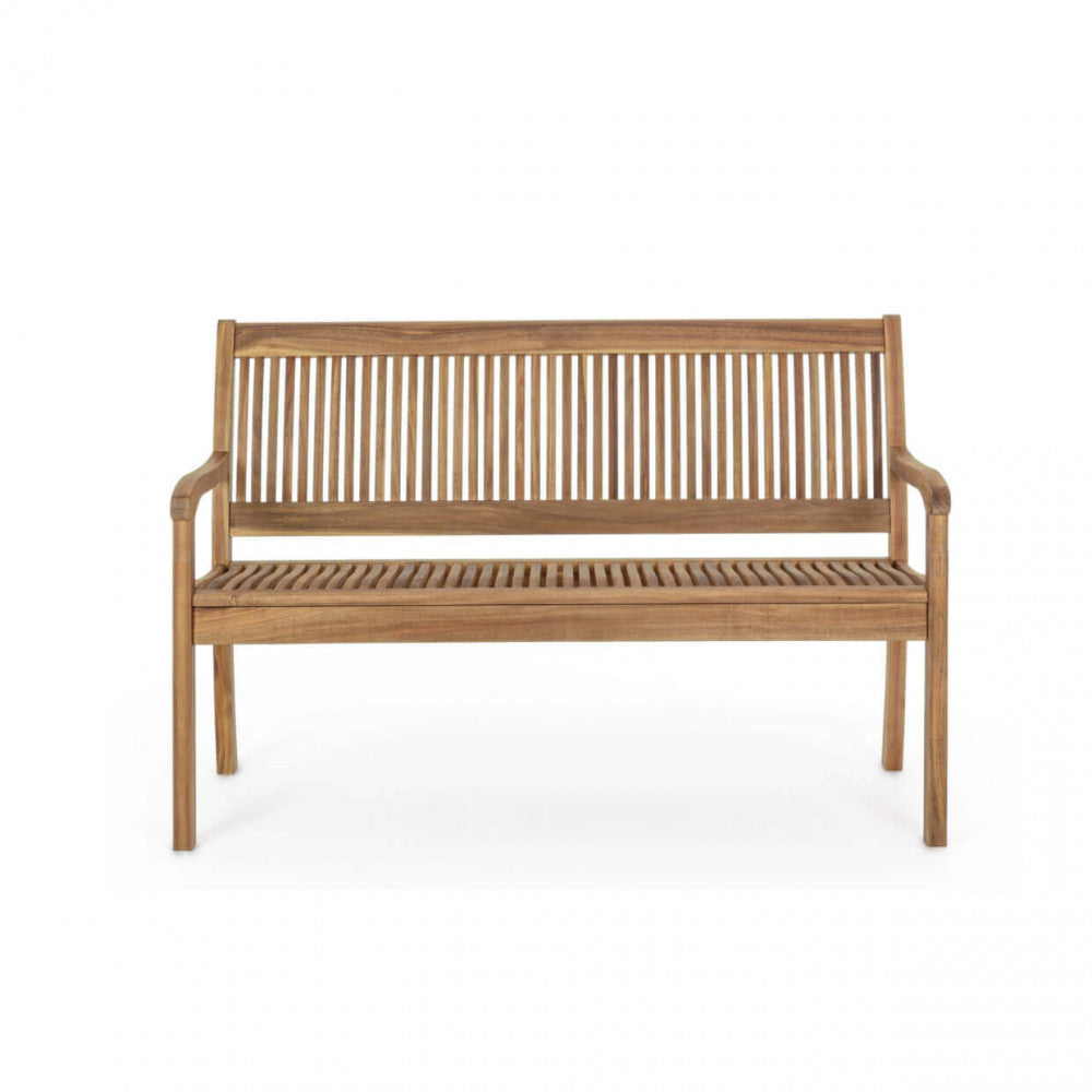 PANCA NITTA 2 P. Legno di Acacia massiccio Dimensioni: cm 120 x 62 x 88 h. Arredo Giardino