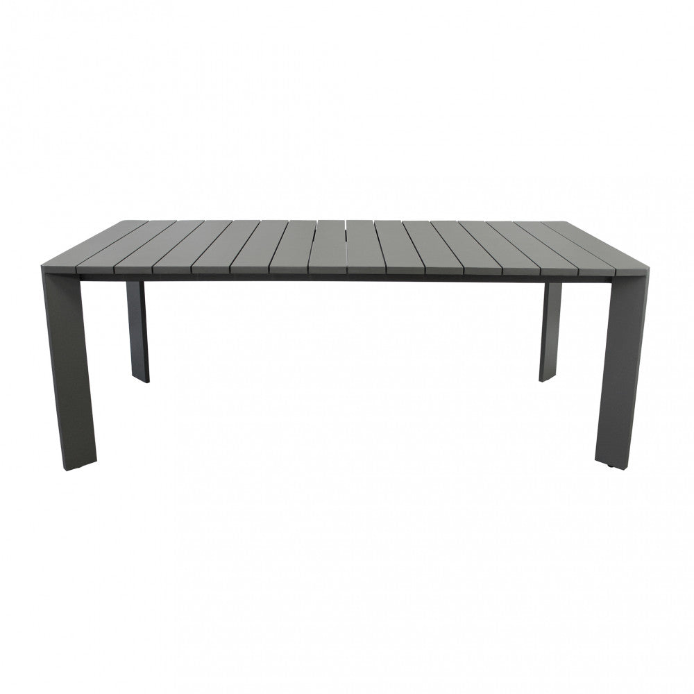 TAVOLO CONNECTICUT 200 X 100. Struttura in alluminio verniciato BIANCO, ANTRACITE, TAUPE o VERDE Dimensioni: cm 200 x 100 x 75 h. Arredo Giardino