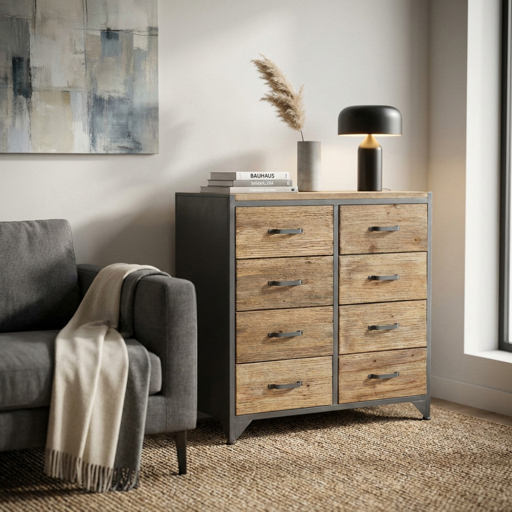 CASSETTIERA DAMIAN. Dimensioni: cm 81,5 x 38 x 82,5 h.