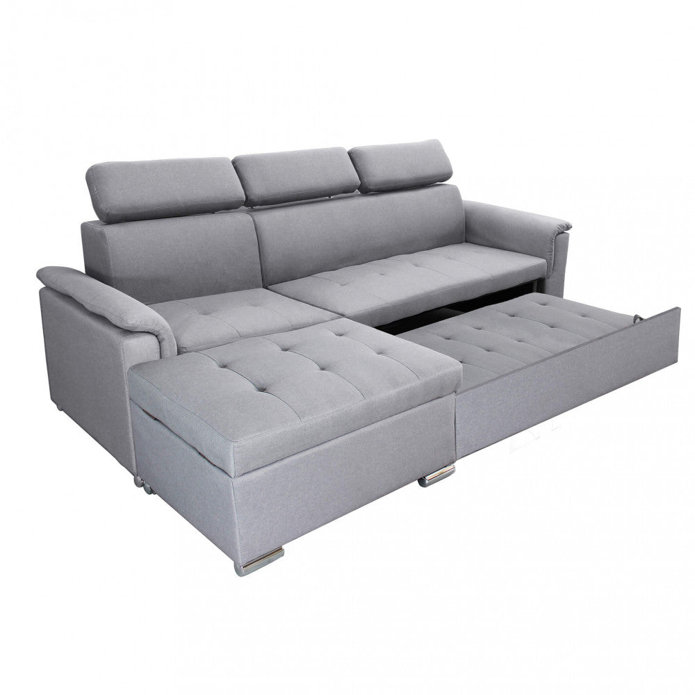 DERRICK SOFA BED. Dimensions: D.86x62/88x43/84/DL.148x88x84.