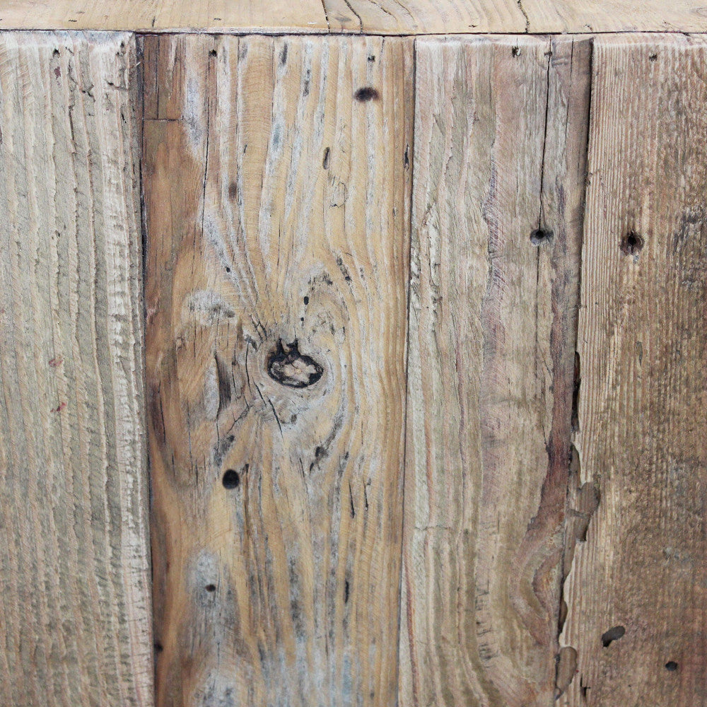 ADAM SIDEBOARD. Sideboard with 4 drawers and 4 shelves in recycled pine wood. Dimensions: 120 x 40 x 90 h cm.