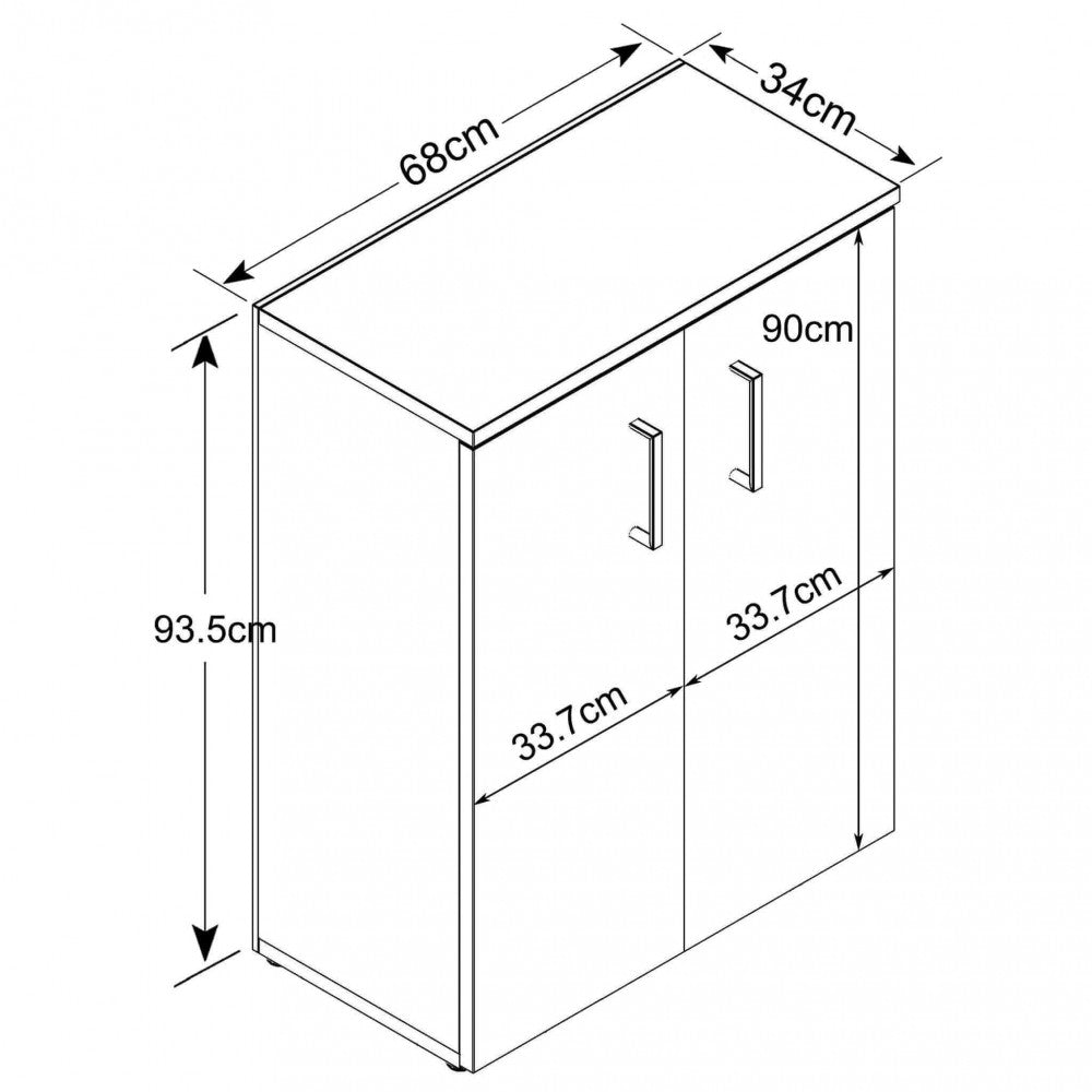 MOBILETTO 2 ANTE RIVEROLMO. Mobiletto in legno OLMO Dimensioni: cm 71 x 36 x 83 h.