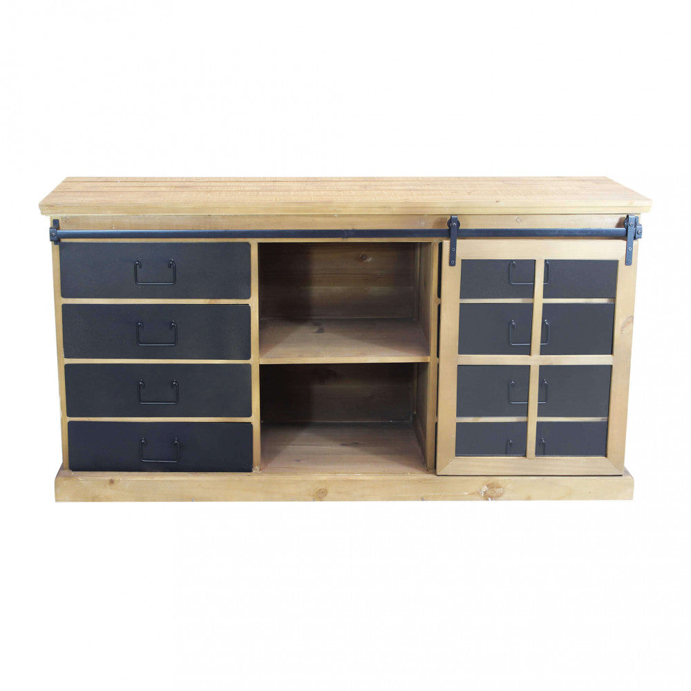MOBILE CORDELL. Dimensioni: cm 147 x 42,3 x 75 h.