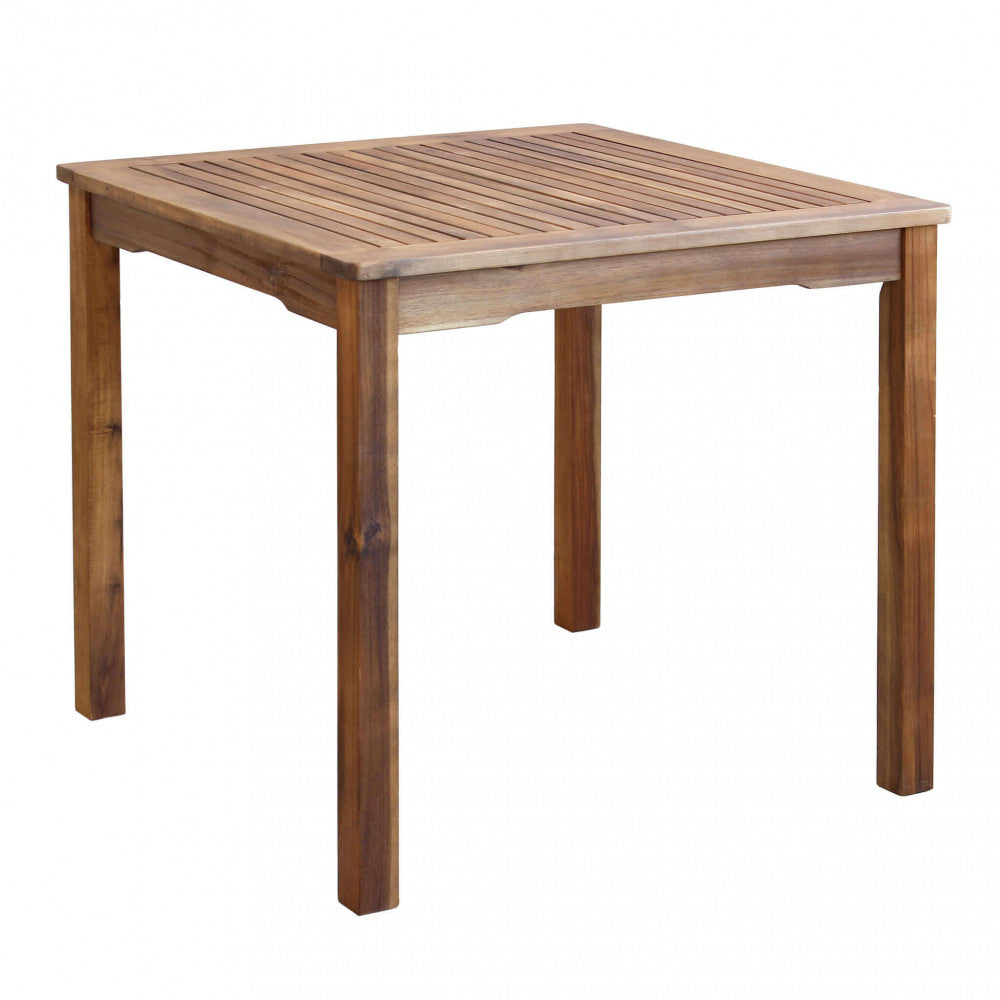 TAVOLO 80 X 80. Legno di Acacia massiccio spessore 22 mm misure delle gambe cm 4,5 x 4,5 Dimensioni: cm 80 x 80 x 74 h. Arredo Giardino