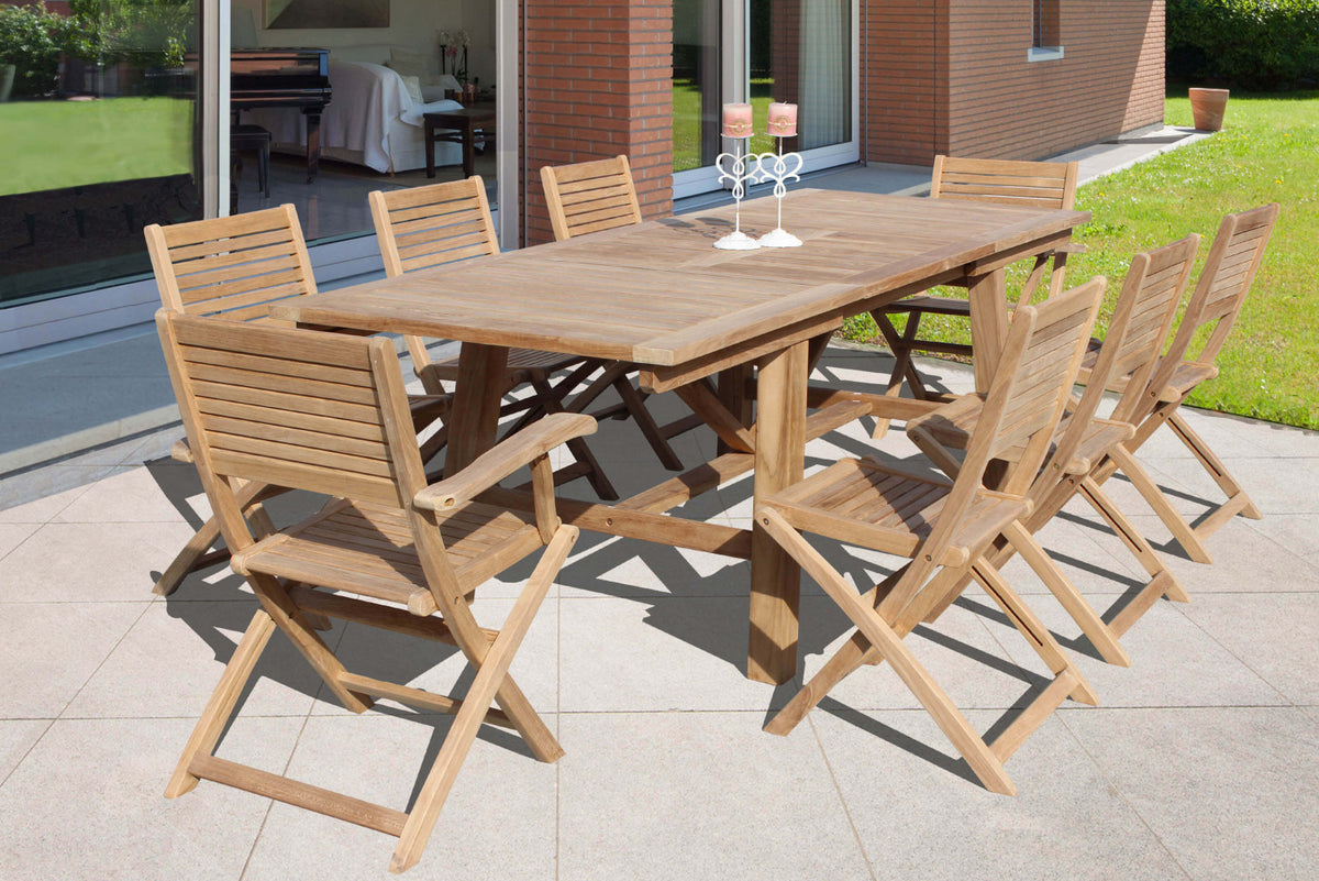 SEDIA MIRAGE PIEGHEVOLE. Poltrona in teak Dimensioni: cm 42 x 60 x 85 h. Arredo Giardino