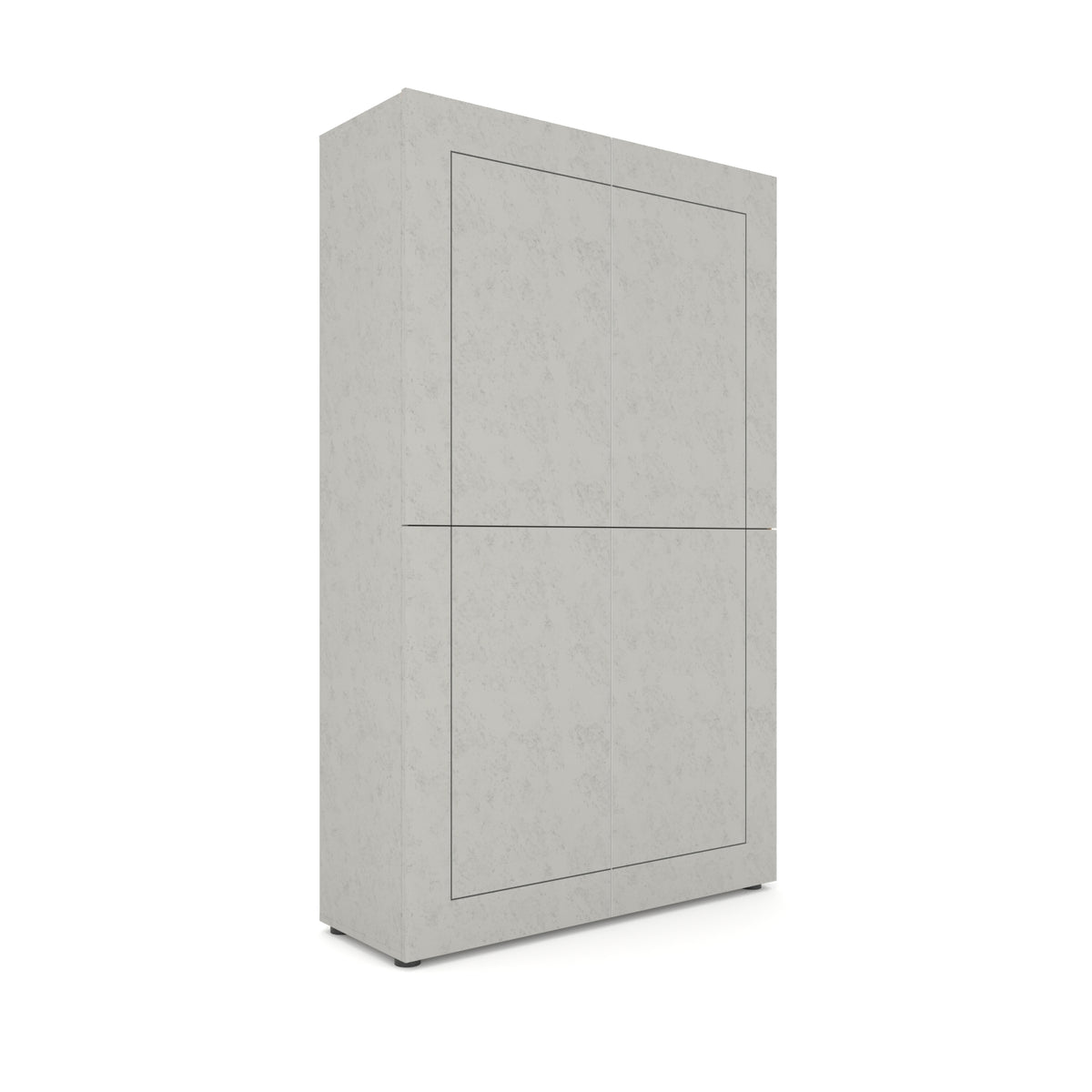 Credenza alta 4 ante 100x35x165 cm Fassa cashmere