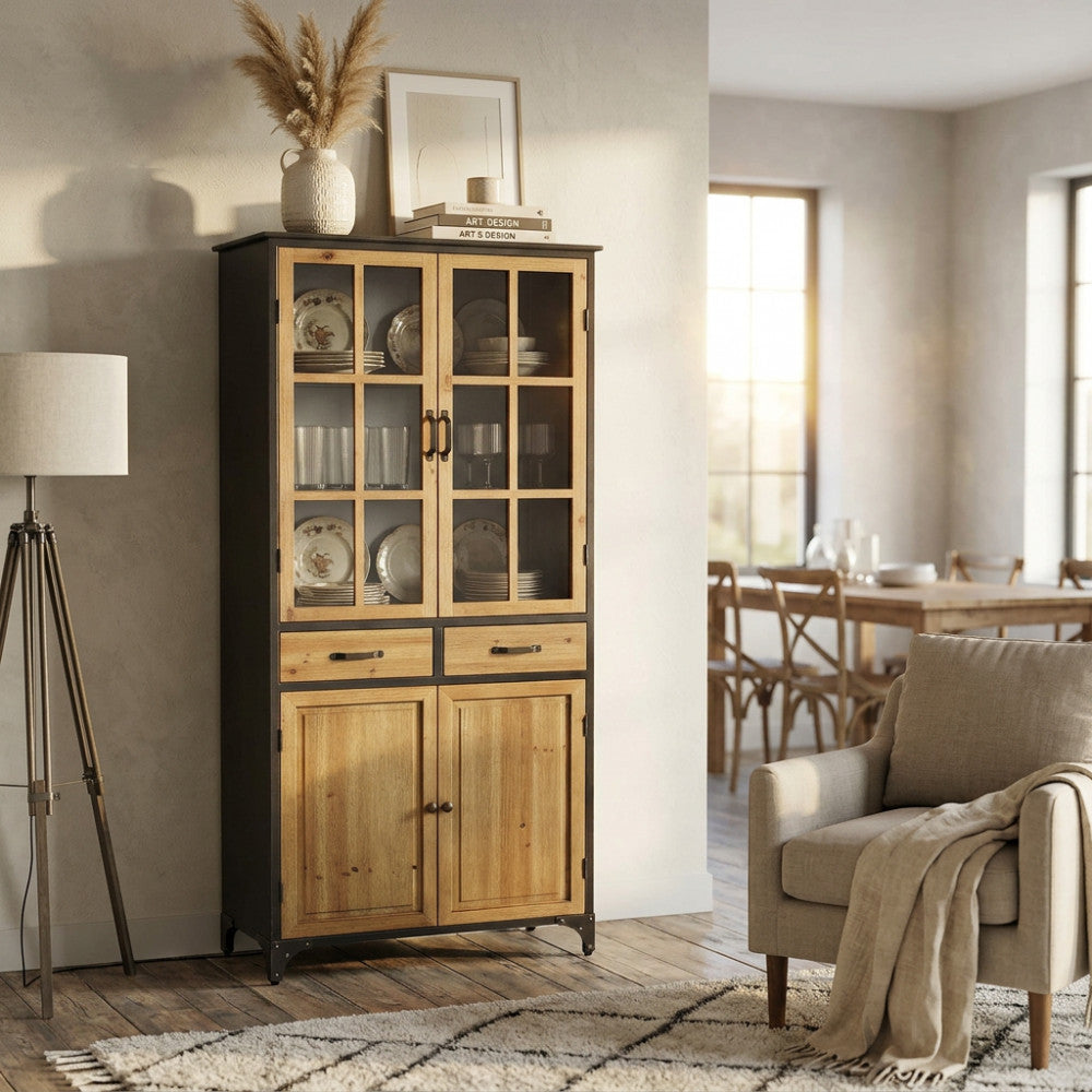MOBILE CYRUS. Dimensioni: cm 78,5 x 41,5 x 175 h.