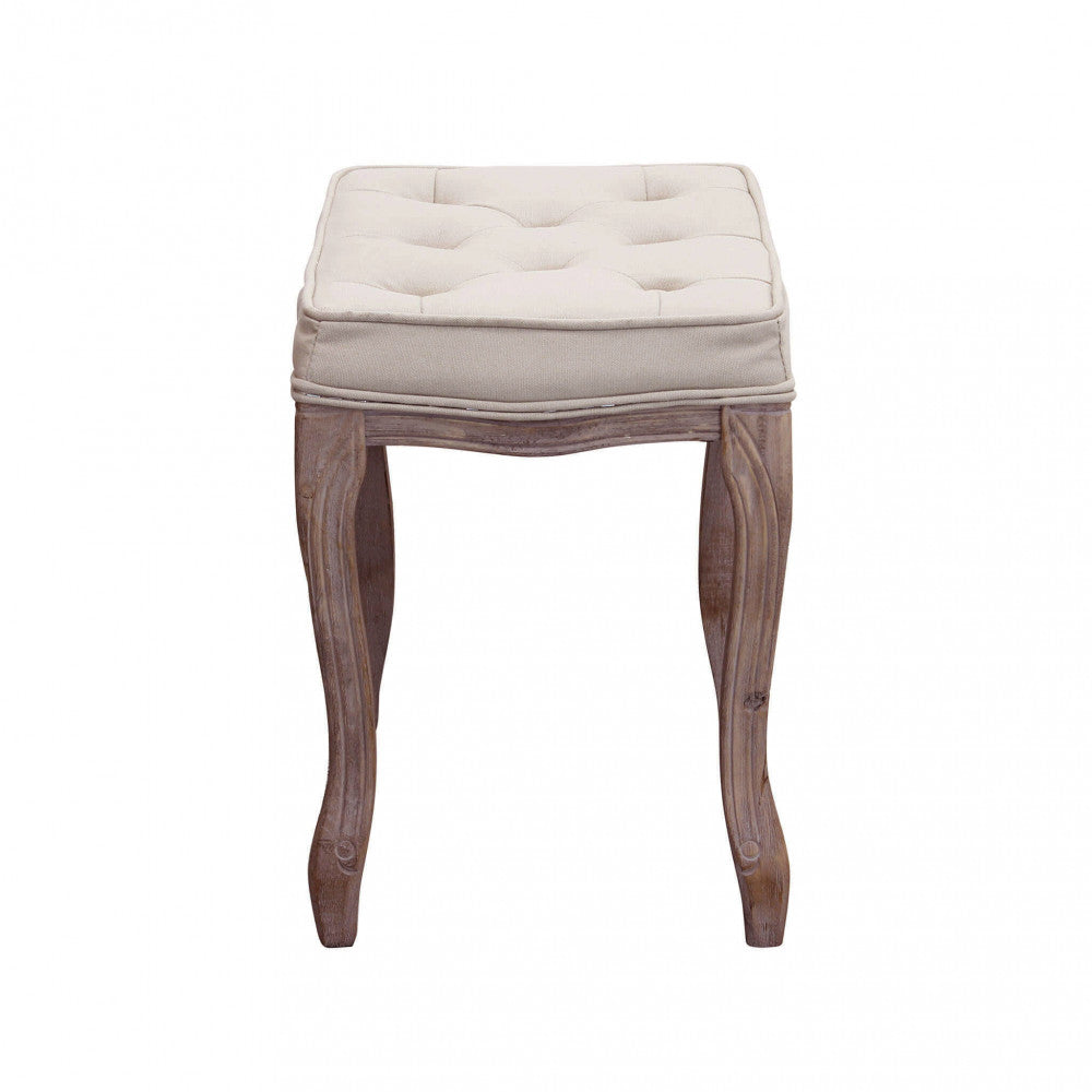 MARLY FABRIC STOOL. Dimensions: 50 x 36 x 47 cm h.