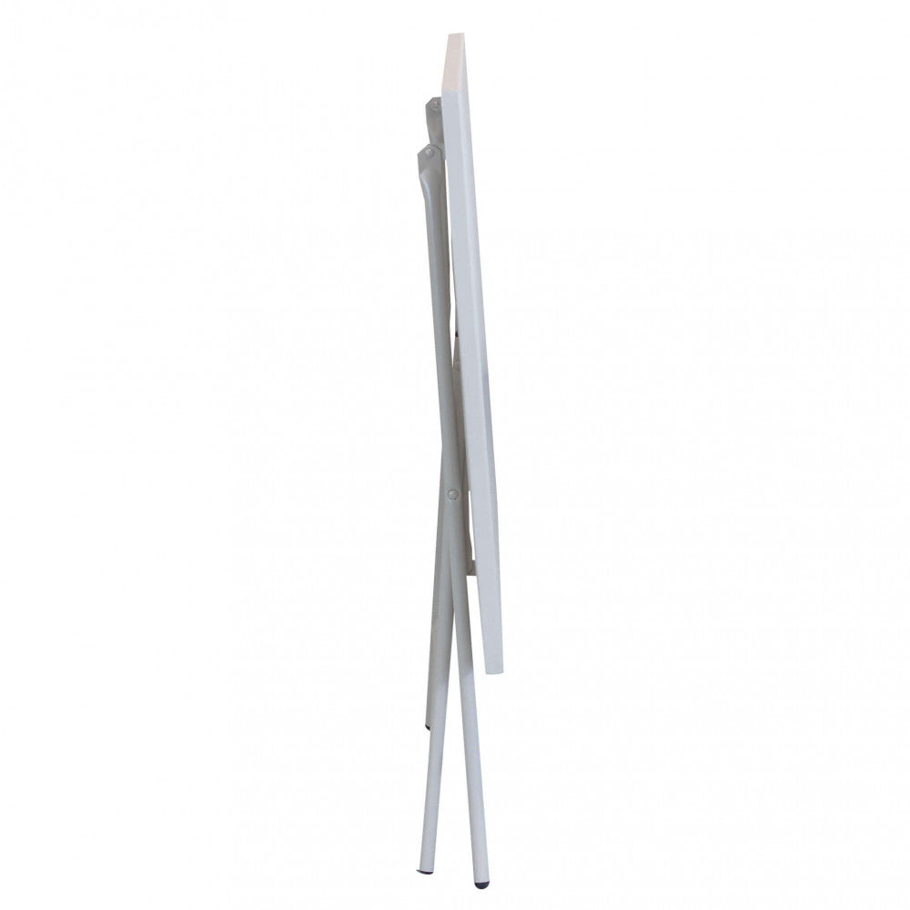 TAVOLO BRISTOL 110 X 70. Metallo TORTORA, BIANCO, GRIGIO, TAUPE, ROSSO o VERDE piano pieghevole, tubi ò 19 x 1,4 mm trattamento da esterno antiruggine in elettroforesi Dimensioni: cm 110 x 70 x 72 h. Arredo Giardino