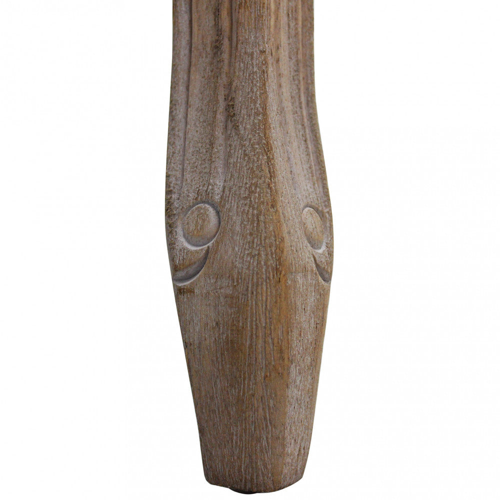 MARLY STOOL IN TAUPE VELVET. Dimensions: 50 x 36 x 47 cm h.