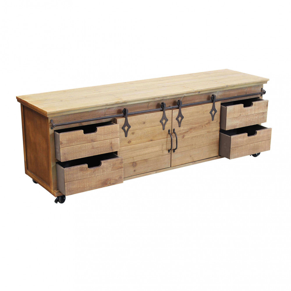 MOBILE CLEMENT. Dimensioni: cm 151 x 45 x 52 h.