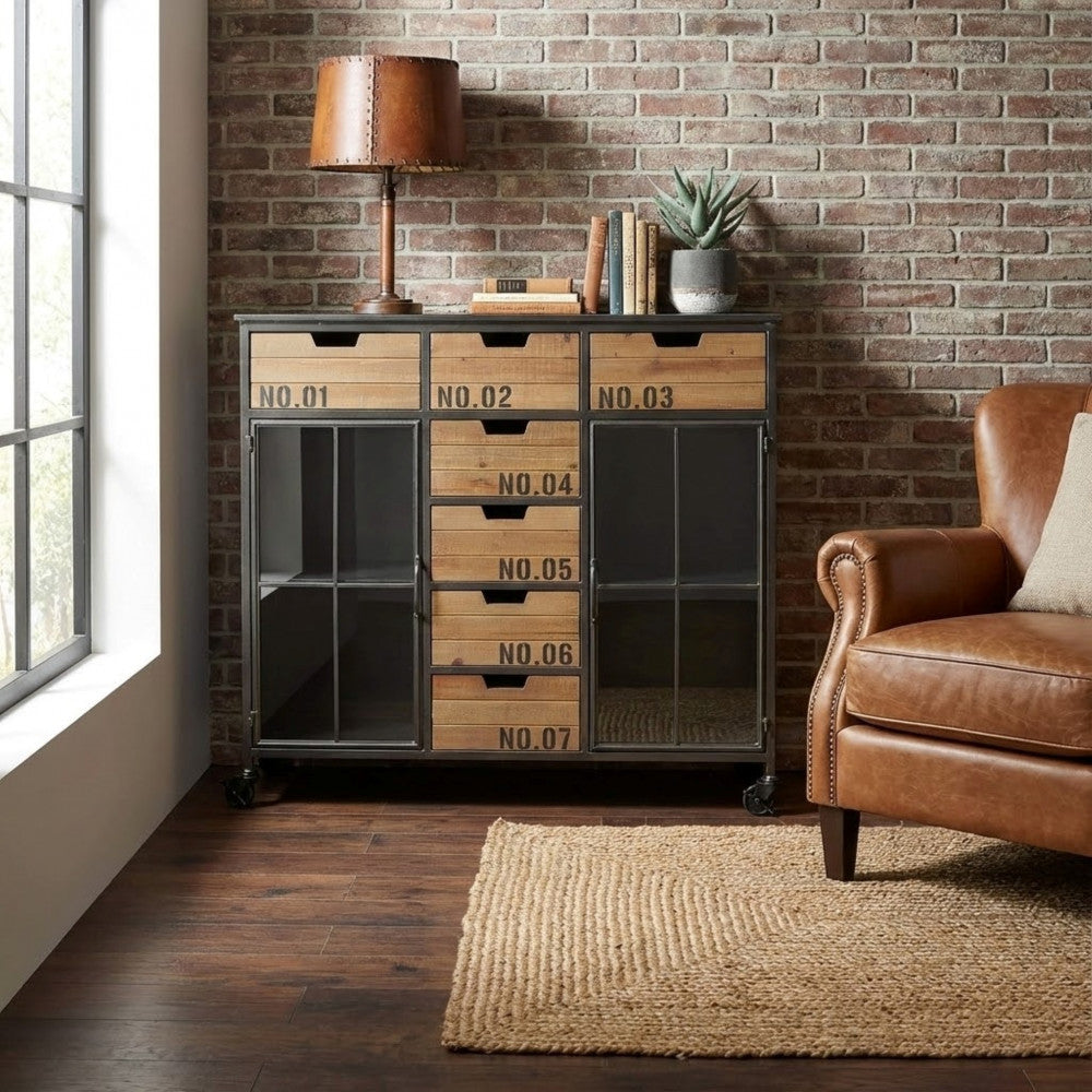 MOBILE CADEN. Dimensioni: cm 98,5 x 38,5 x 84 h. Arredo Giardino