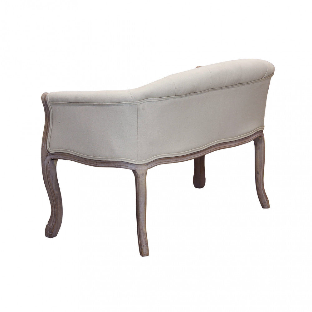 DIVANO COLEMAN IN TESSUTO. Dimensioni: cm 107 x 61 x 70 h.