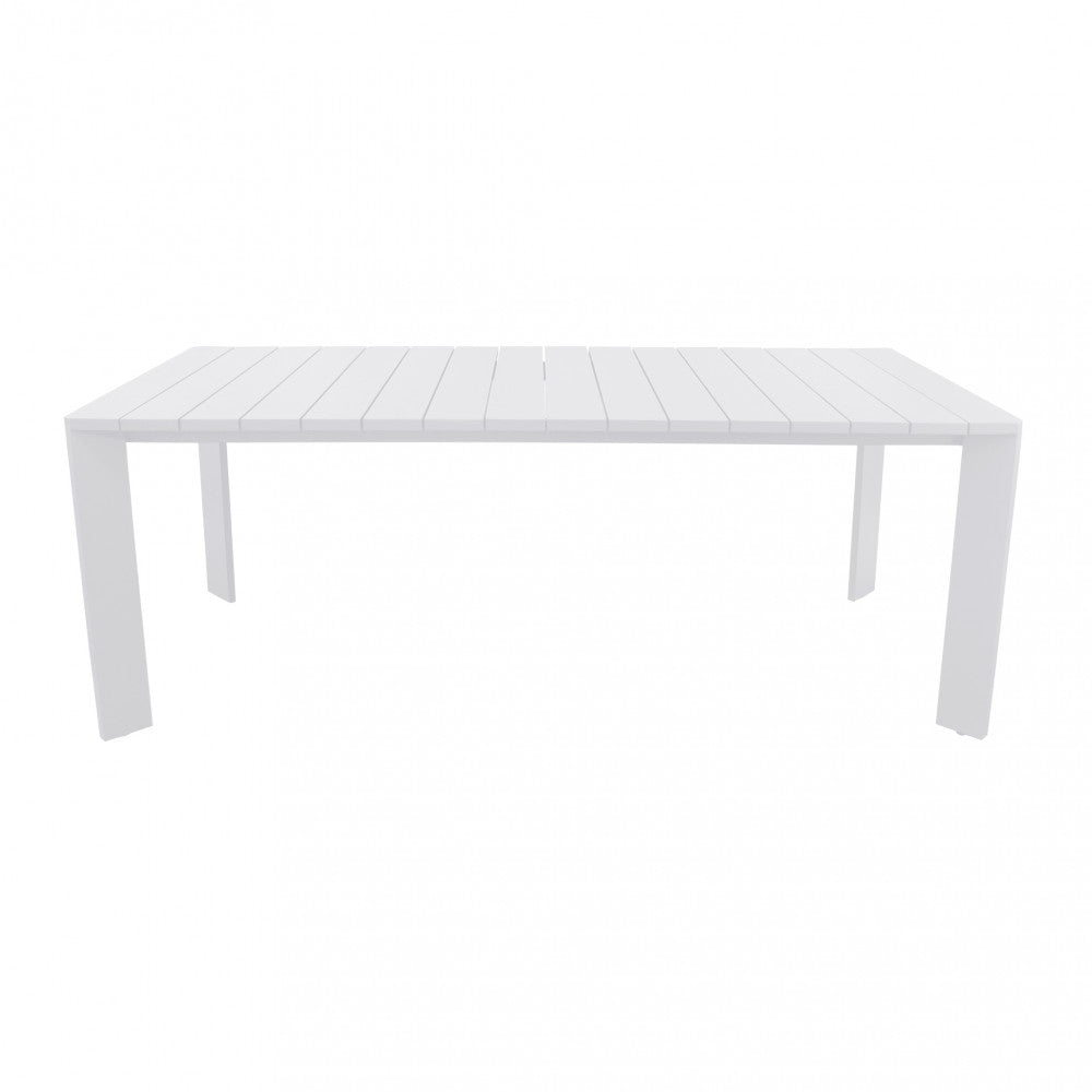 TAVOLO CONNECTICUT 200 X 100. Struttura in alluminio verniciato BIANCO, ANTRACITE, TAUPE o VERDE Dimensioni: cm 200 x 100 x 75 h. Arredo Giardino