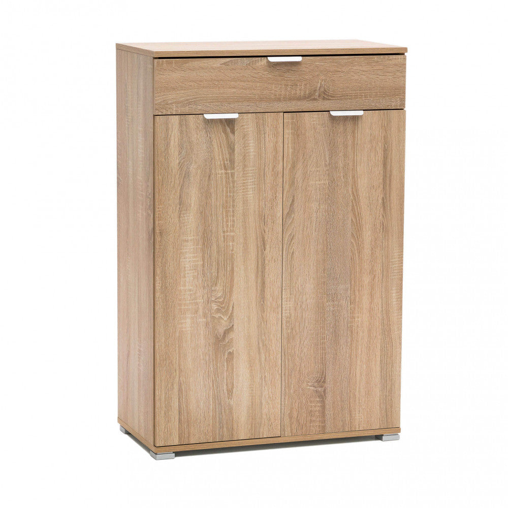 CLOUD CABINET WITH 2 DOORS AND 1 NATURAL DRAWER. Dimensions: 75 x 38 x 112 cm h.