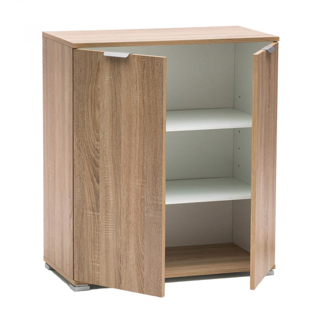 WENDY 2-DOOR NATURAL CABINET. Dimensions: 75 x 38 x 85 cm h.